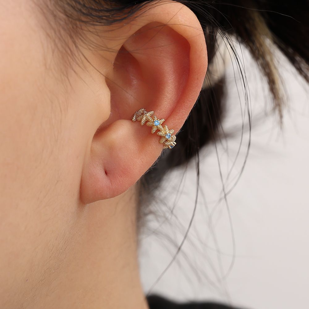 Seestern Ear-Cuffs