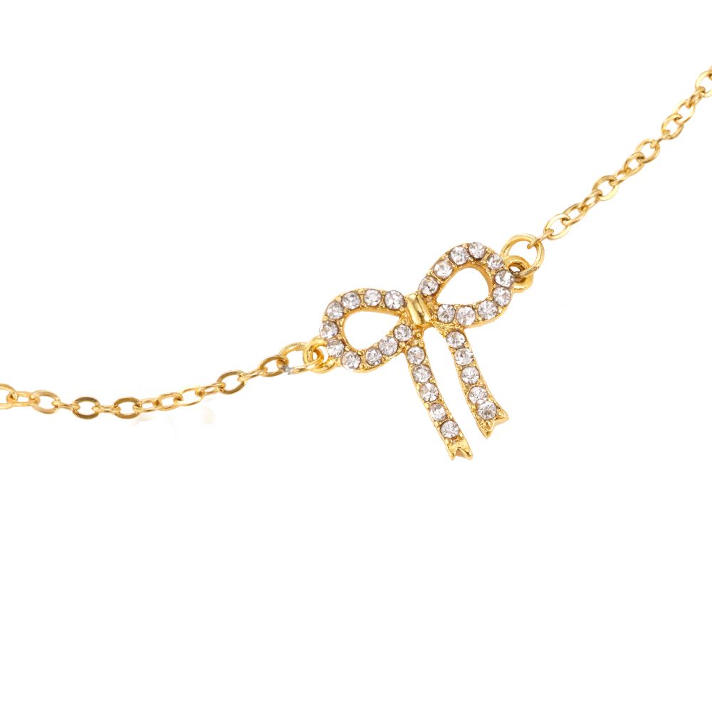 Trendy Ribbon Armkette
