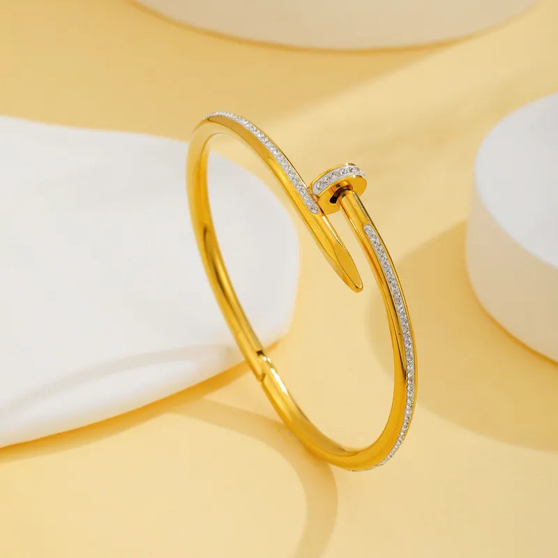 Sparkling Nail Bangle