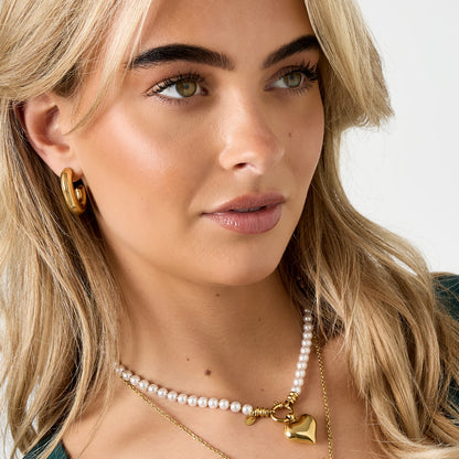 Beaded Necklaces Heart Beads Casual Daily Simple Series Women's jewelry