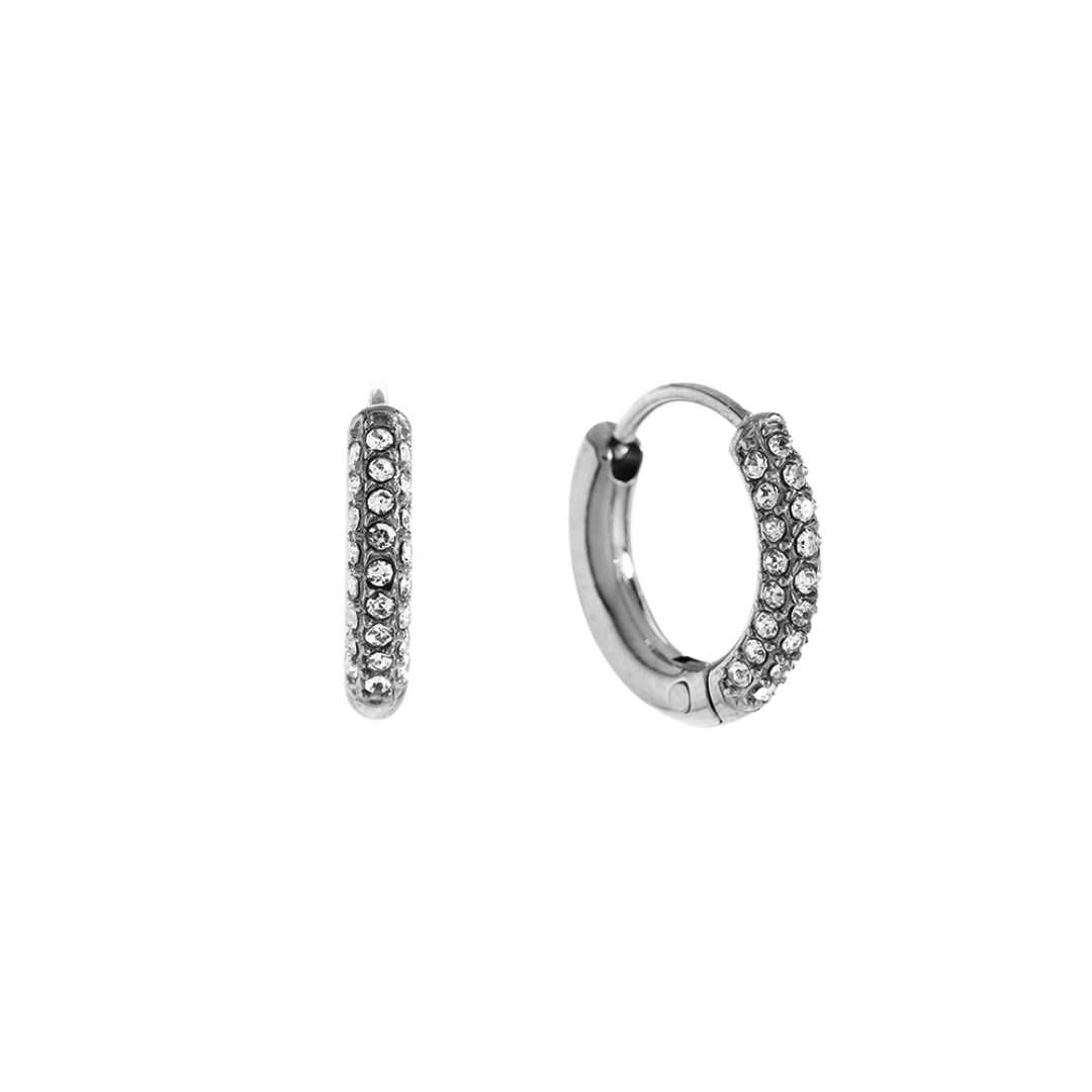 Elegante Hoop Pavé 16mm