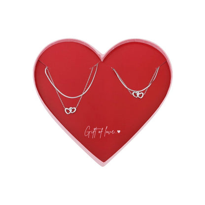 Liebe Halskette und Armband aus Edelstahl