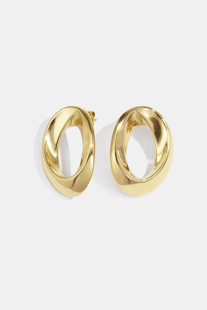 Stud Earrings circle Casual Daily Simple Series Women's jewelry
